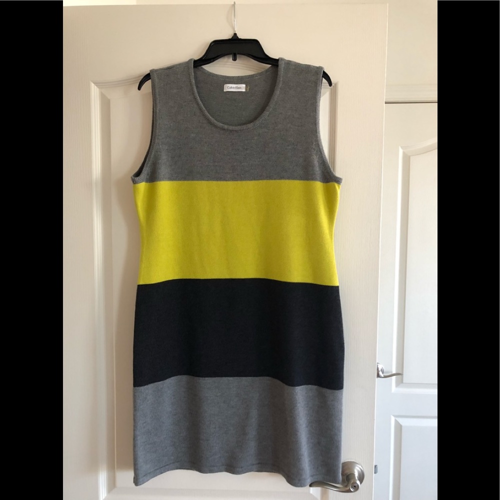 Sweater dress very slimming